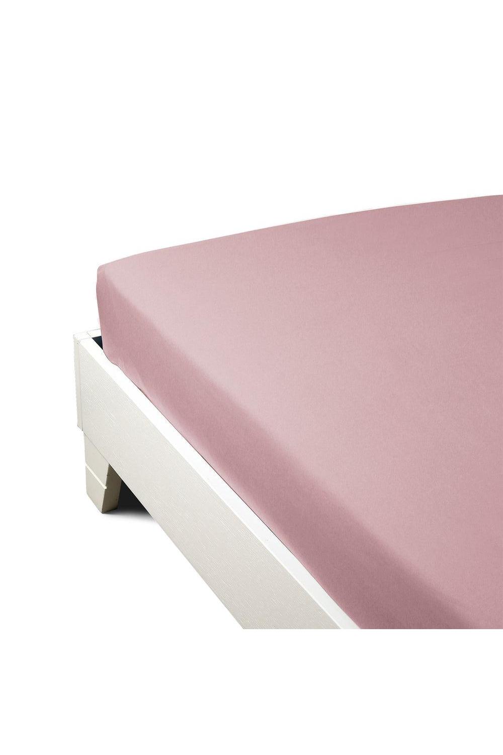 Diamante Lenzuolo Inferiore Con Angoli Rosa