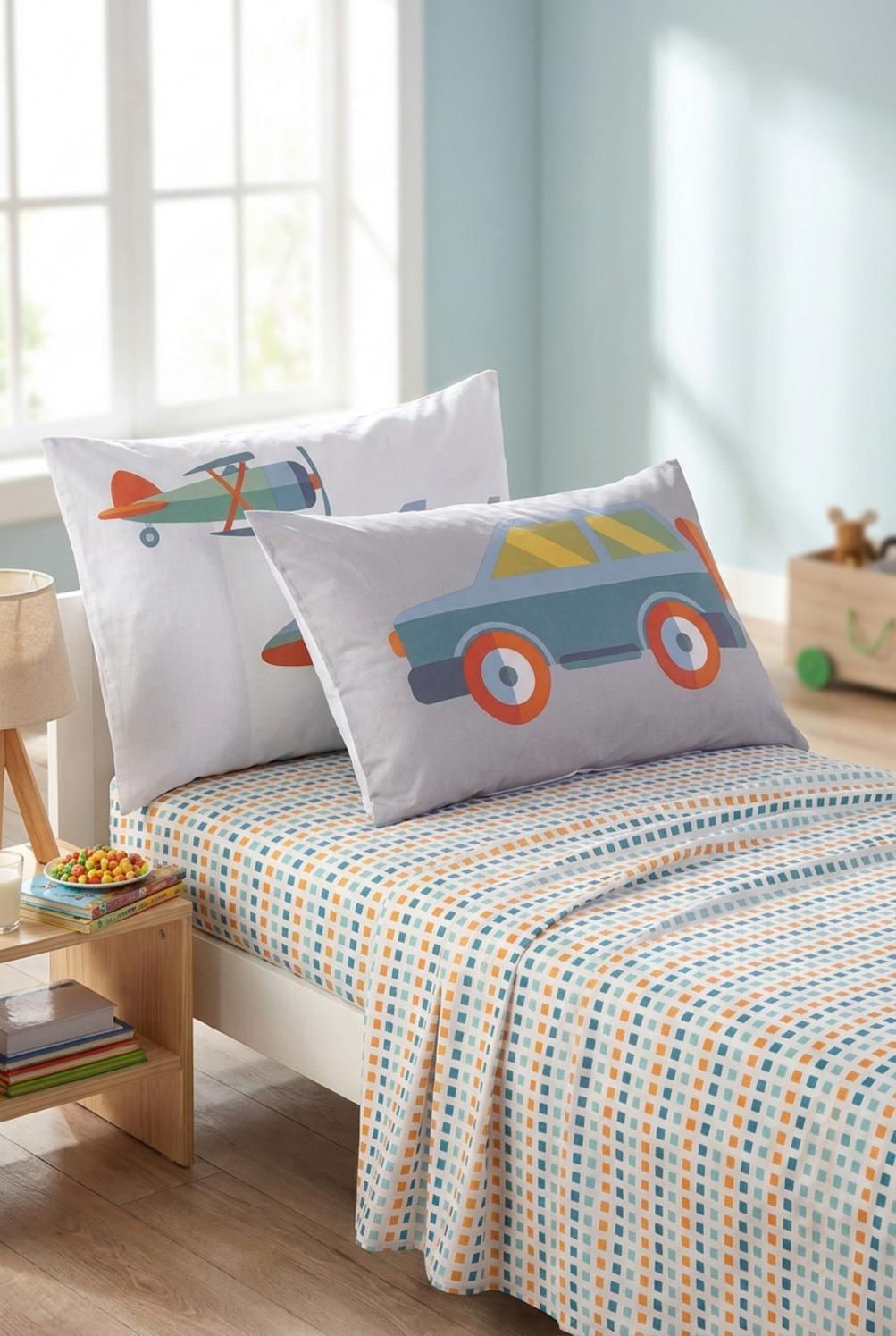 Toys Completo Letto Per Bambini grigio
