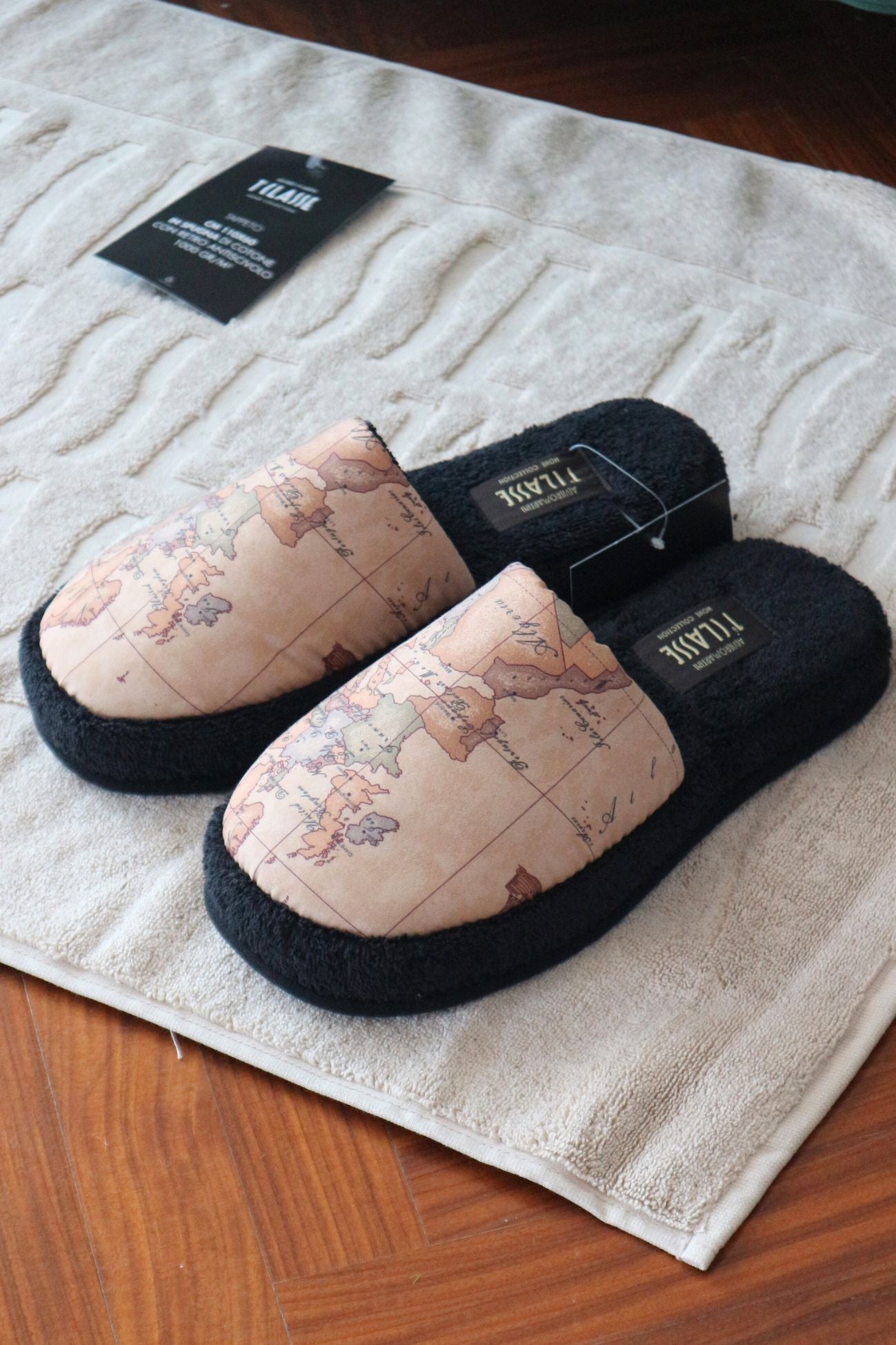 Geo Classic Pantofole Nere