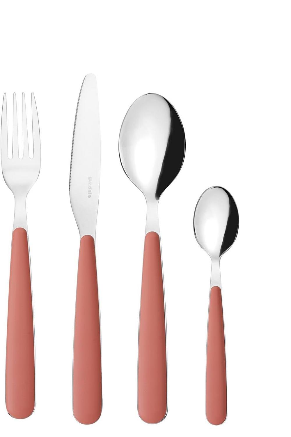 Pop Set 24 Posate Terracotta Chiara