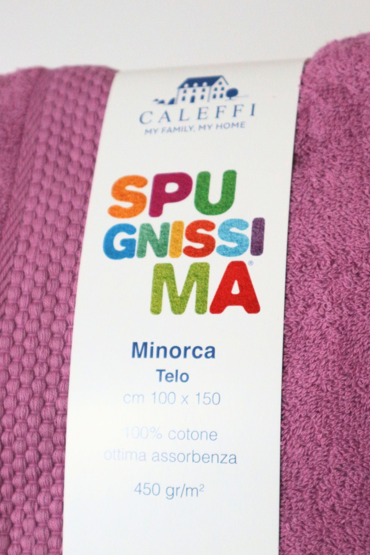 Minorca Telo Bagno Ciclamino