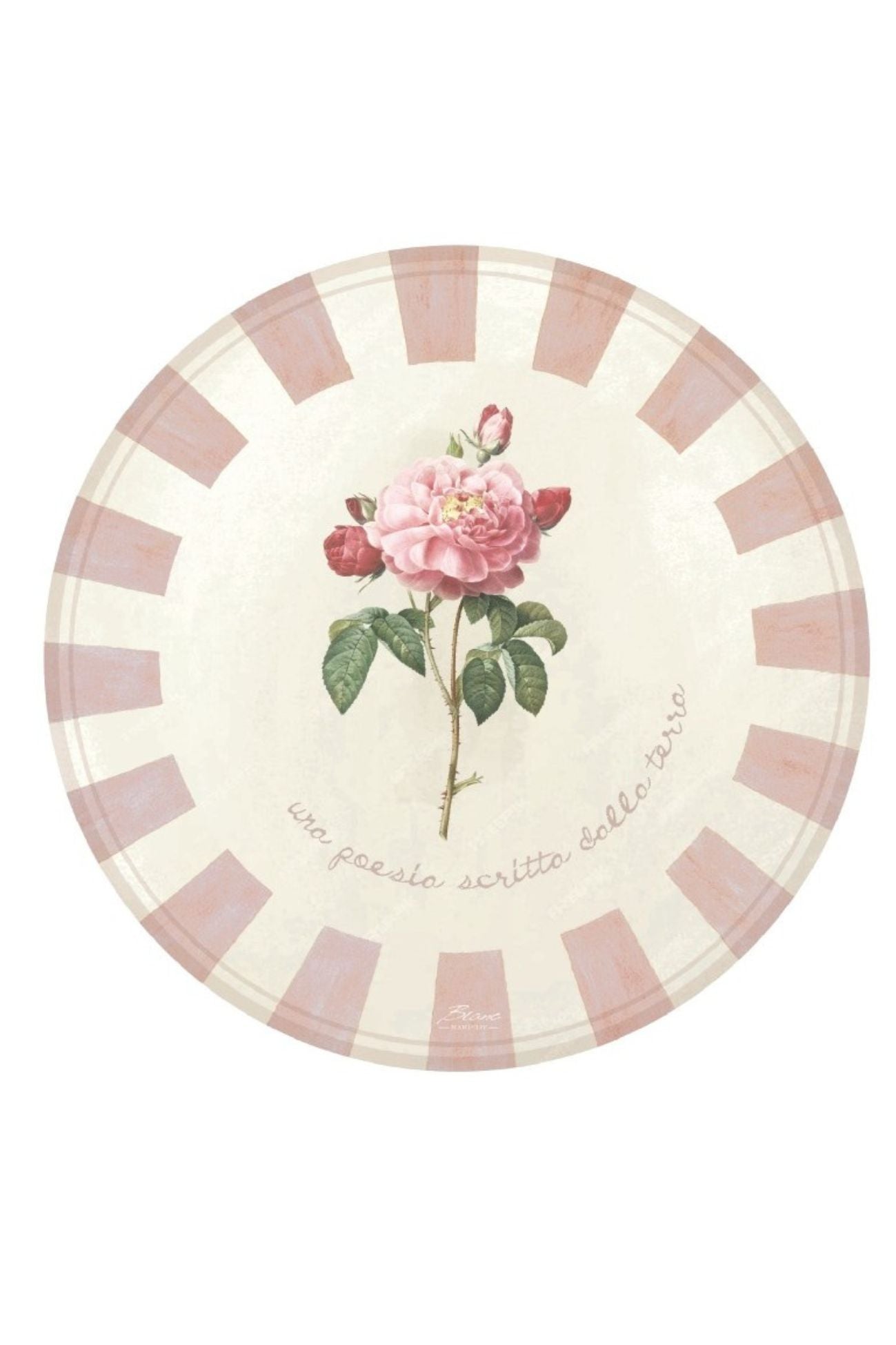 L'Orto Tovaglietta Vinile Peonia