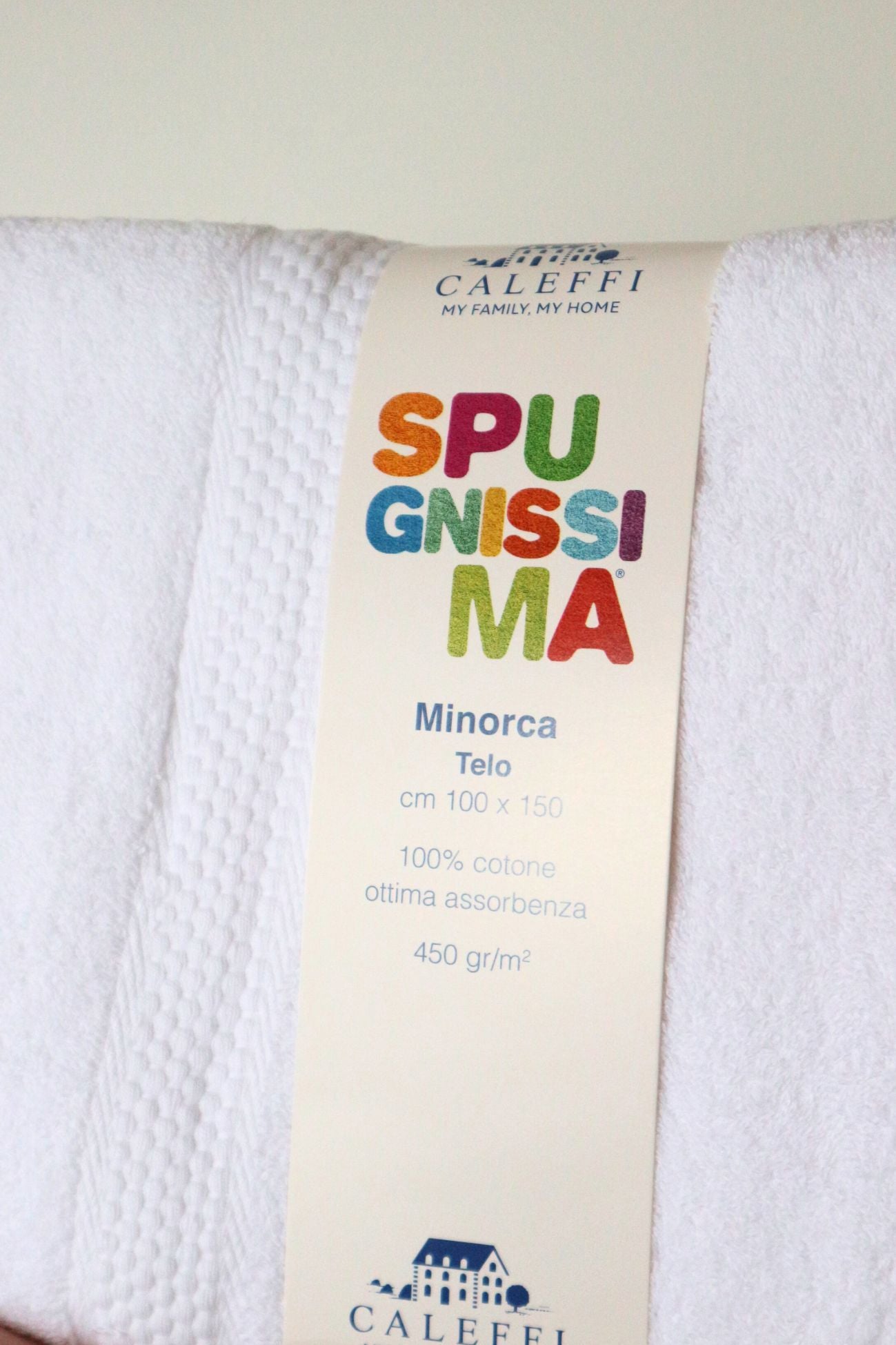 Minorca Telo Bagno Bianco