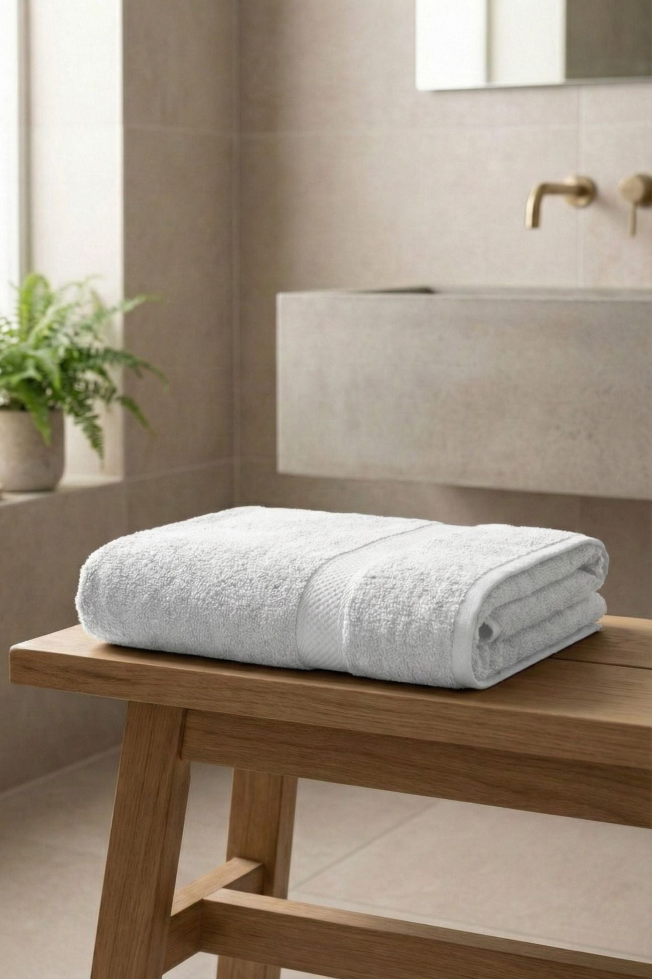 Minorca Telo Bagno Bianco