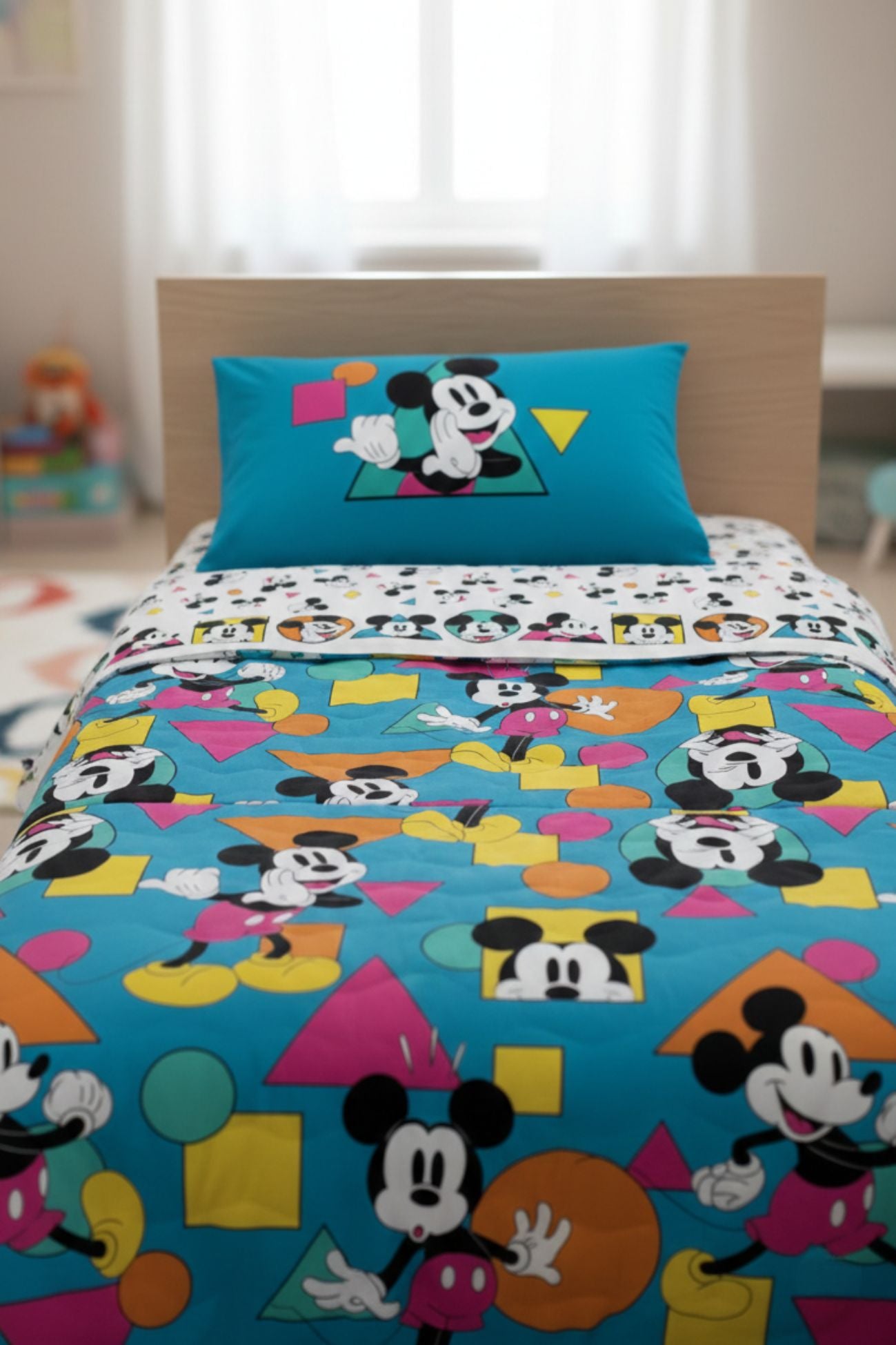 Mickey Geo Copriletto Trapuntato