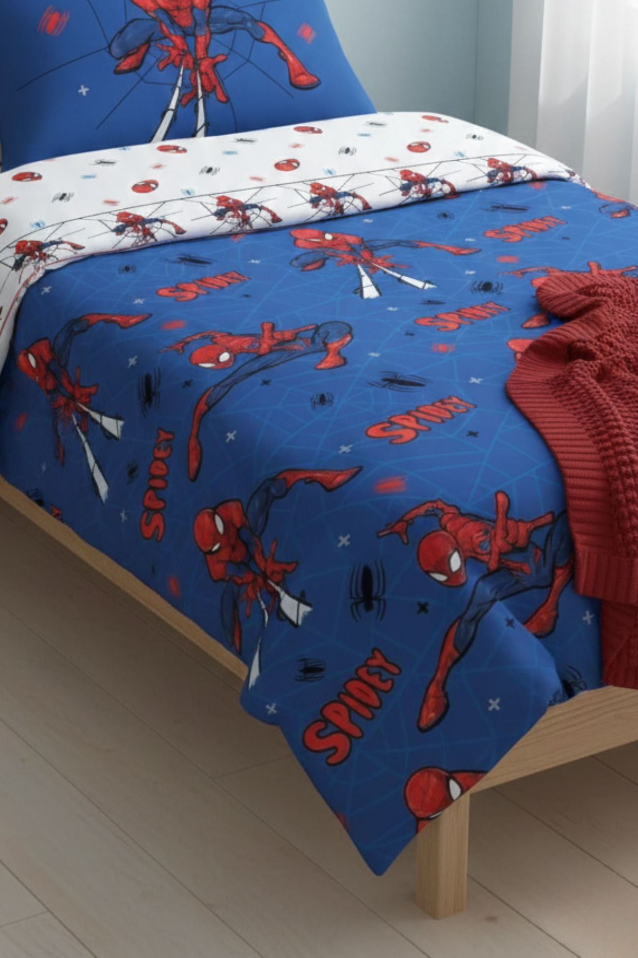 Spider-Man Spidey Copriletto Trapuntato