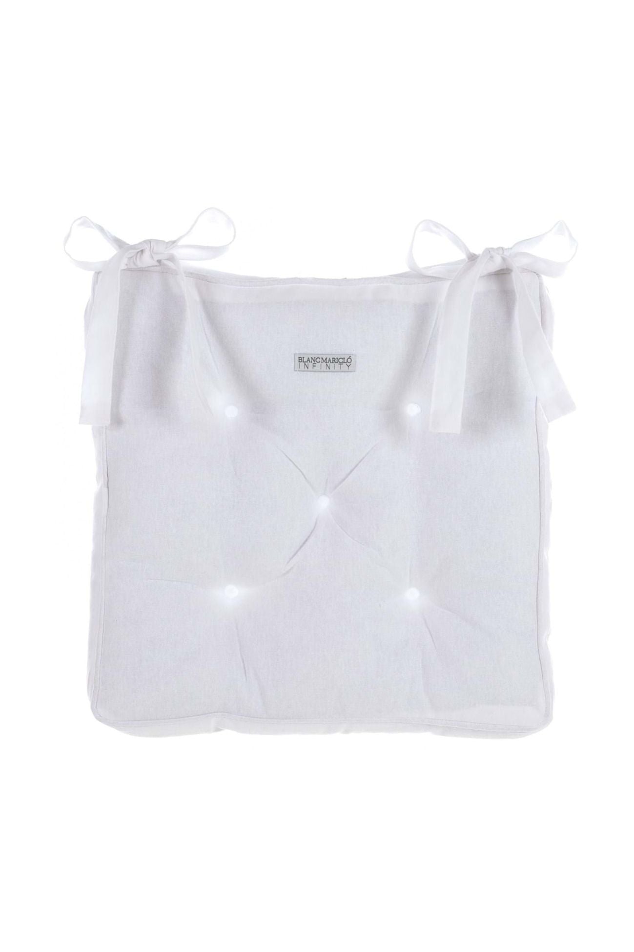 Infinity Cuscino Sedia Polifilled Bianco