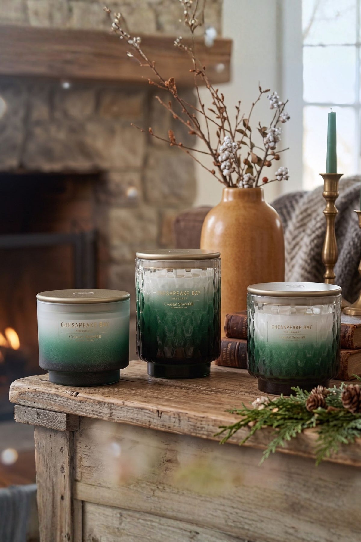 Coastal Snowfall Scented Candle