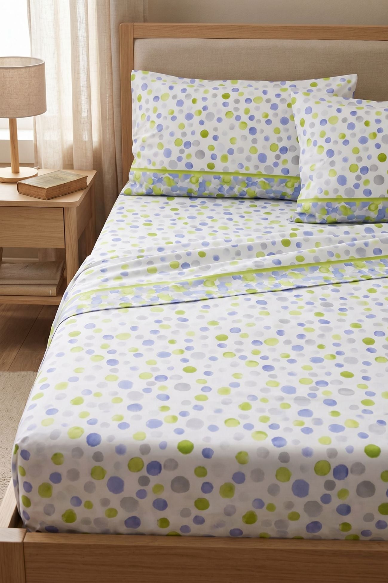 Switch Completo Letto Pois Verde