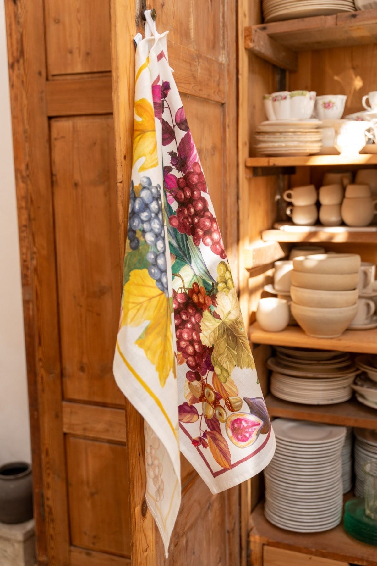 Vindemia Tea Towel Purple
