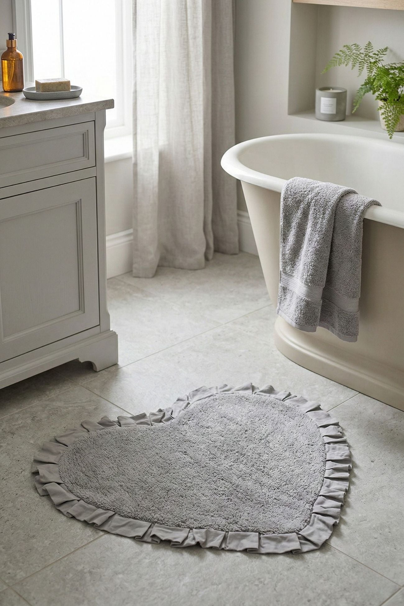 Love Tappetino Grigio