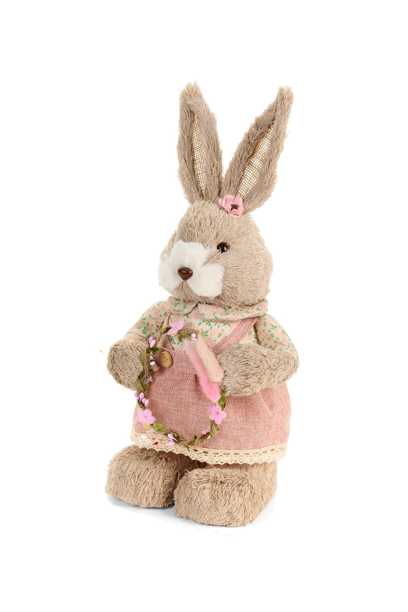 Pepen Coniglio Paglia con Ghirlanda