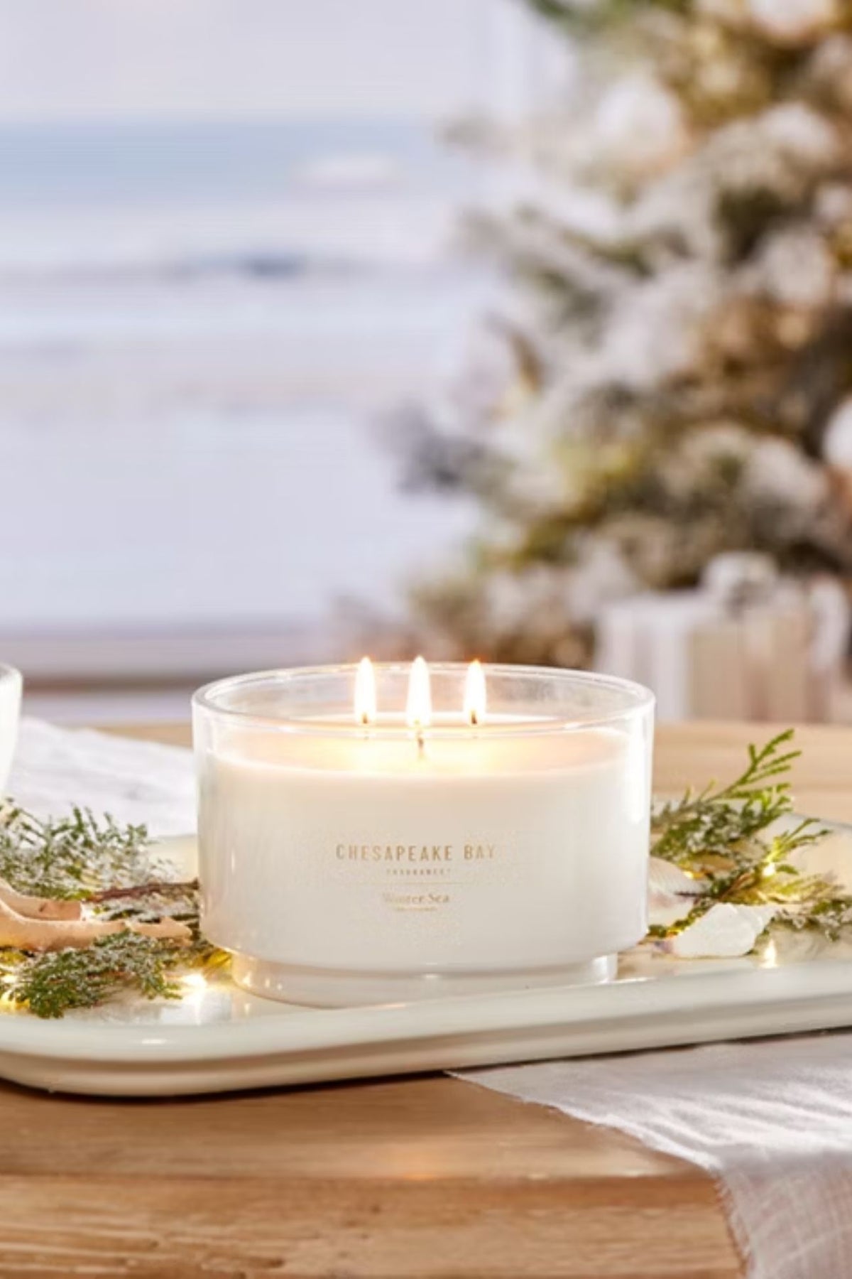 Winter Sea 3-Wick Scented Candle