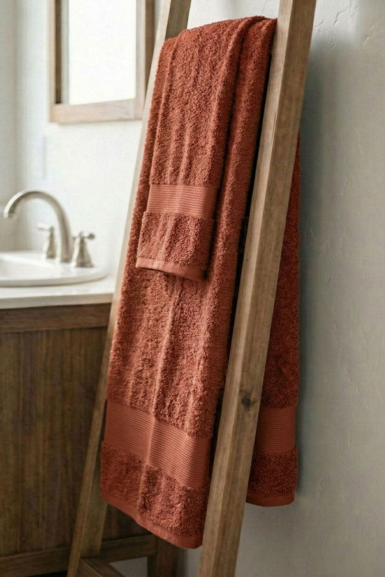 Solid Asciugamano Mattone