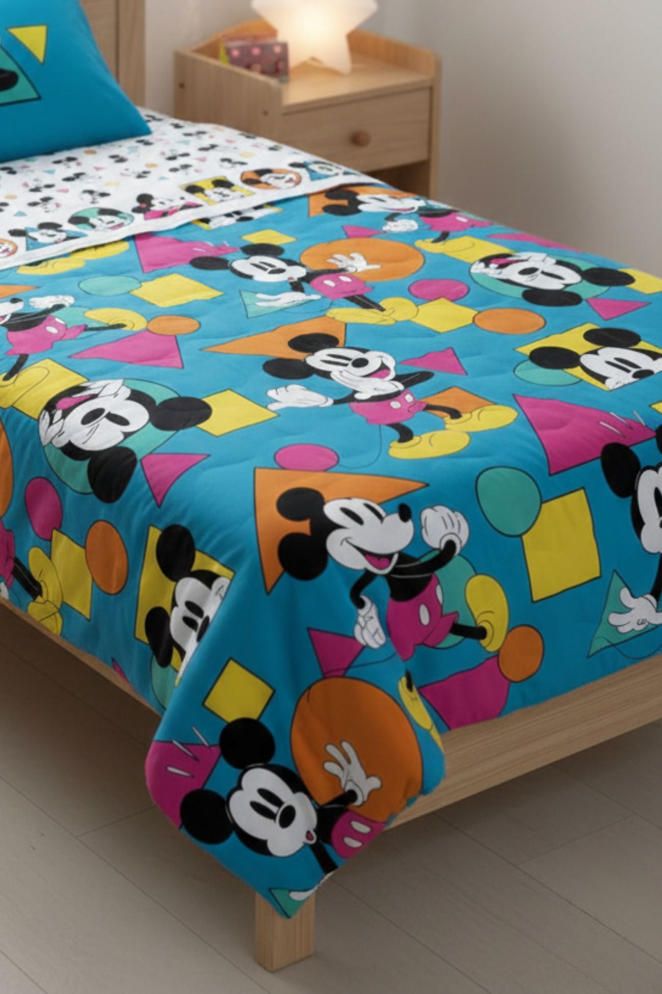 Mickey Geo Copriletto Trapuntato