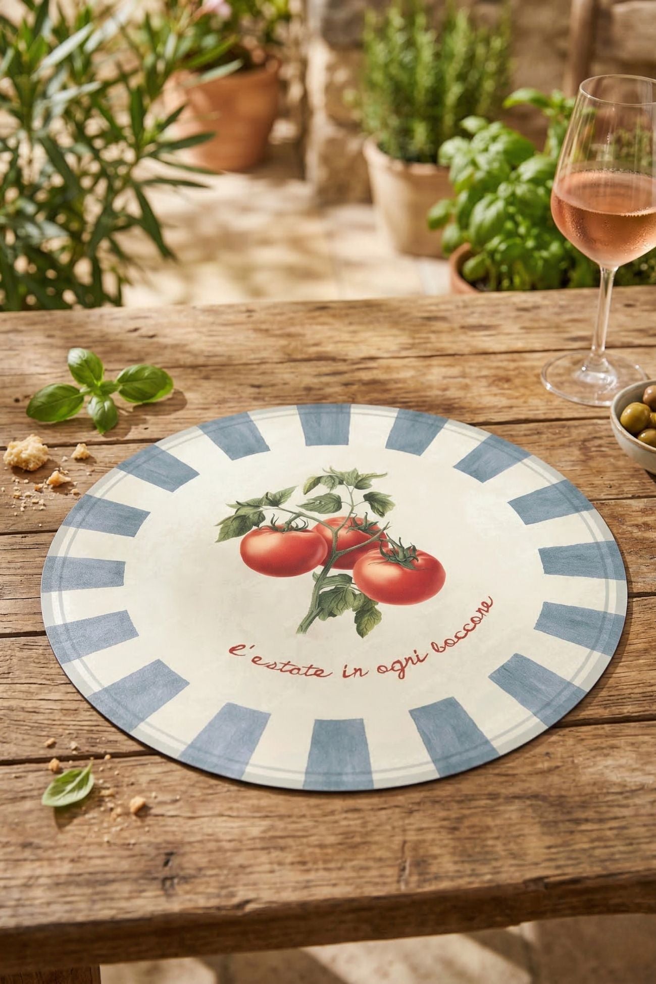 L'Orto Tovaglietta Vinile Pomodori