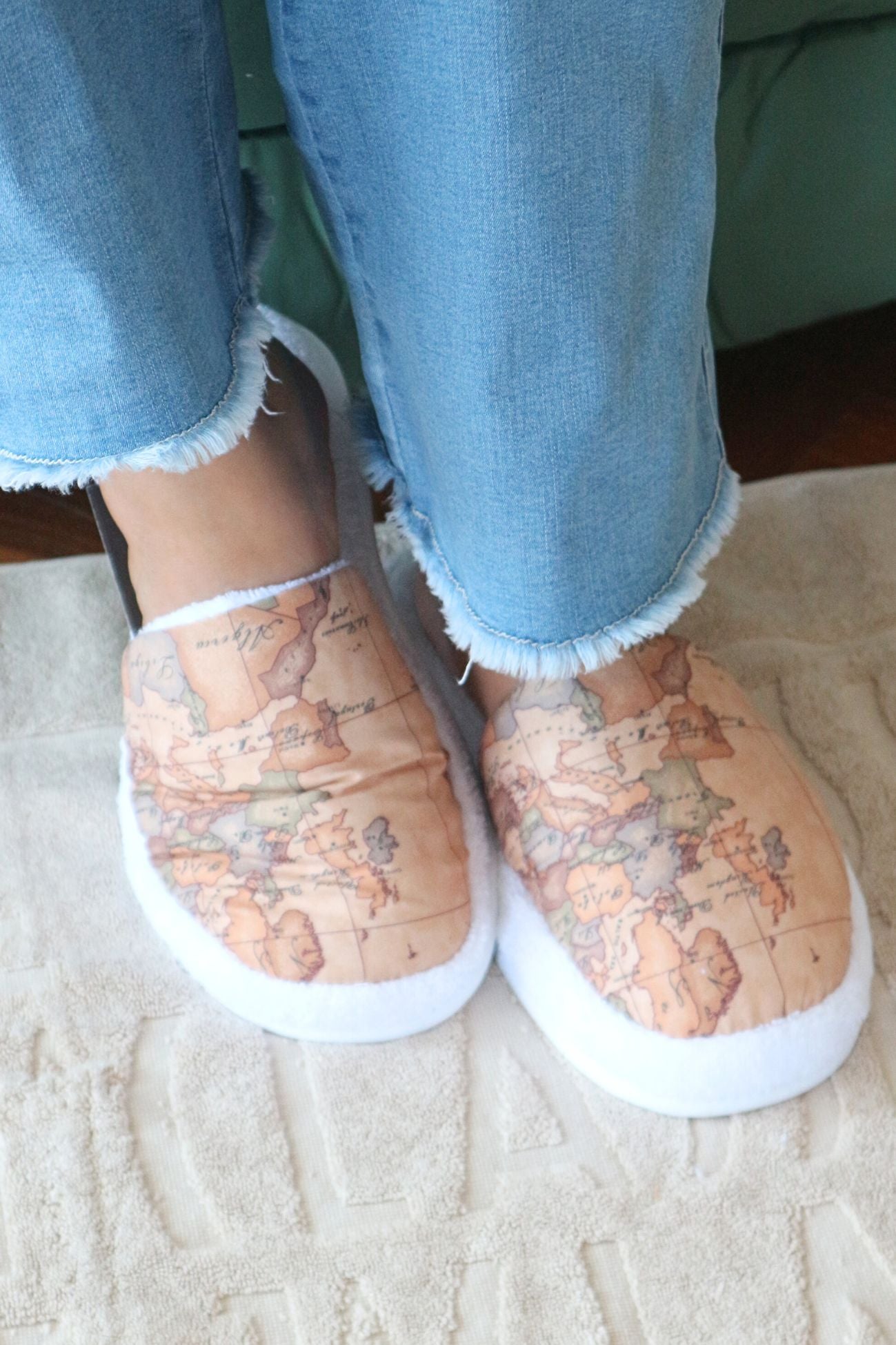 Geo Classic Pantofole Bianche