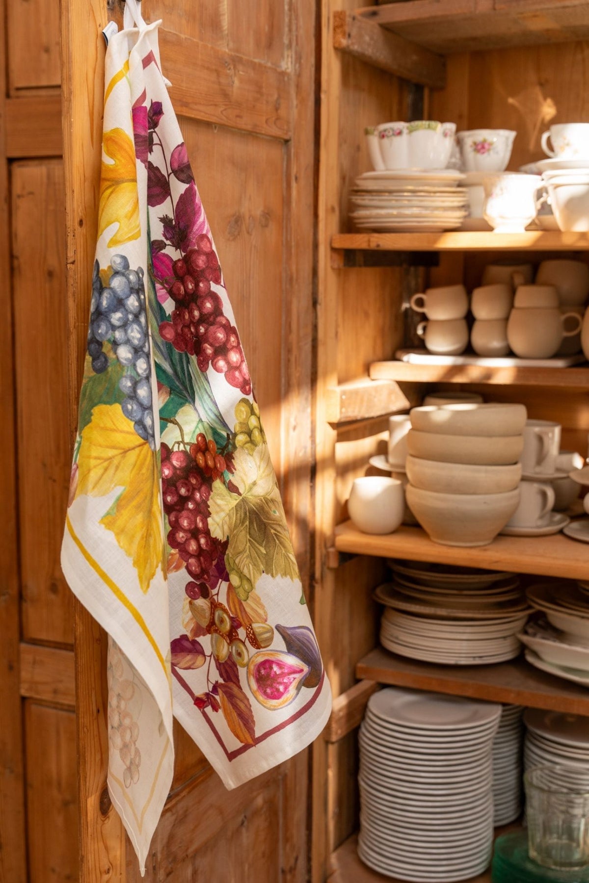 Vindemia Tea Towel Yellow