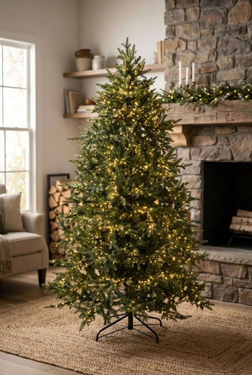 Pino Luxury Albero di Natale con Luci LED