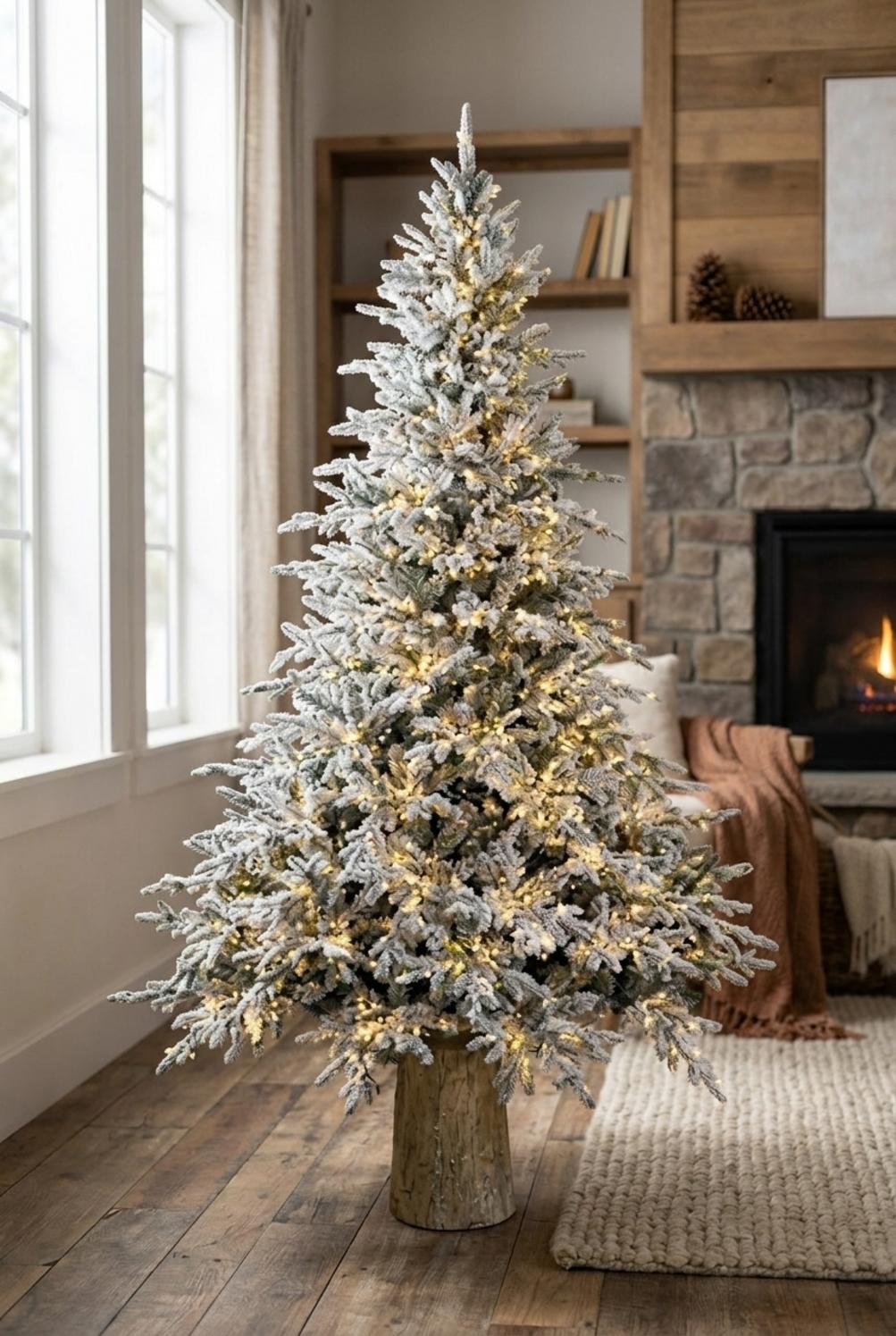 Pino Cortina Innevato Albero di Natale