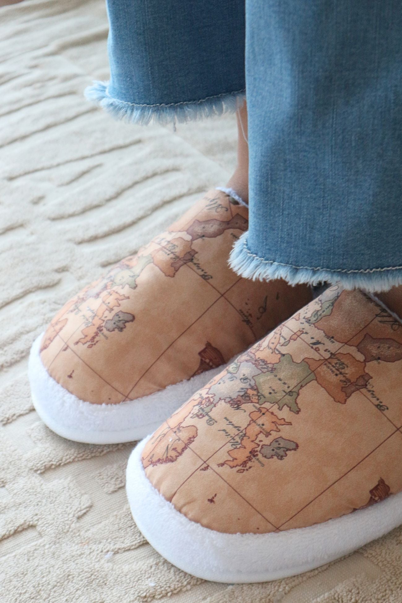 Geo Classic Pantofole Bianche
