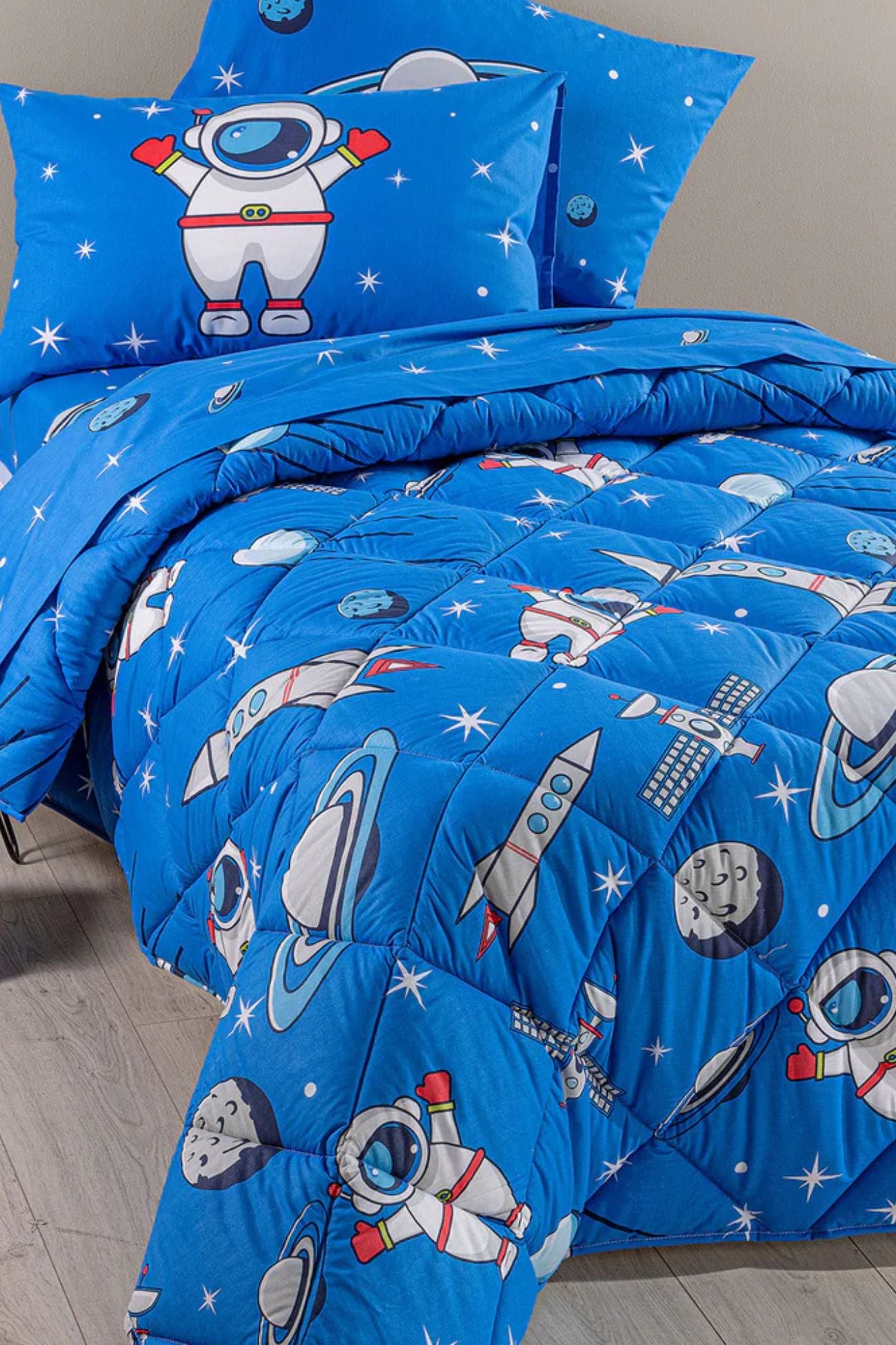 Spazio Copriletto Trapuntato Blu