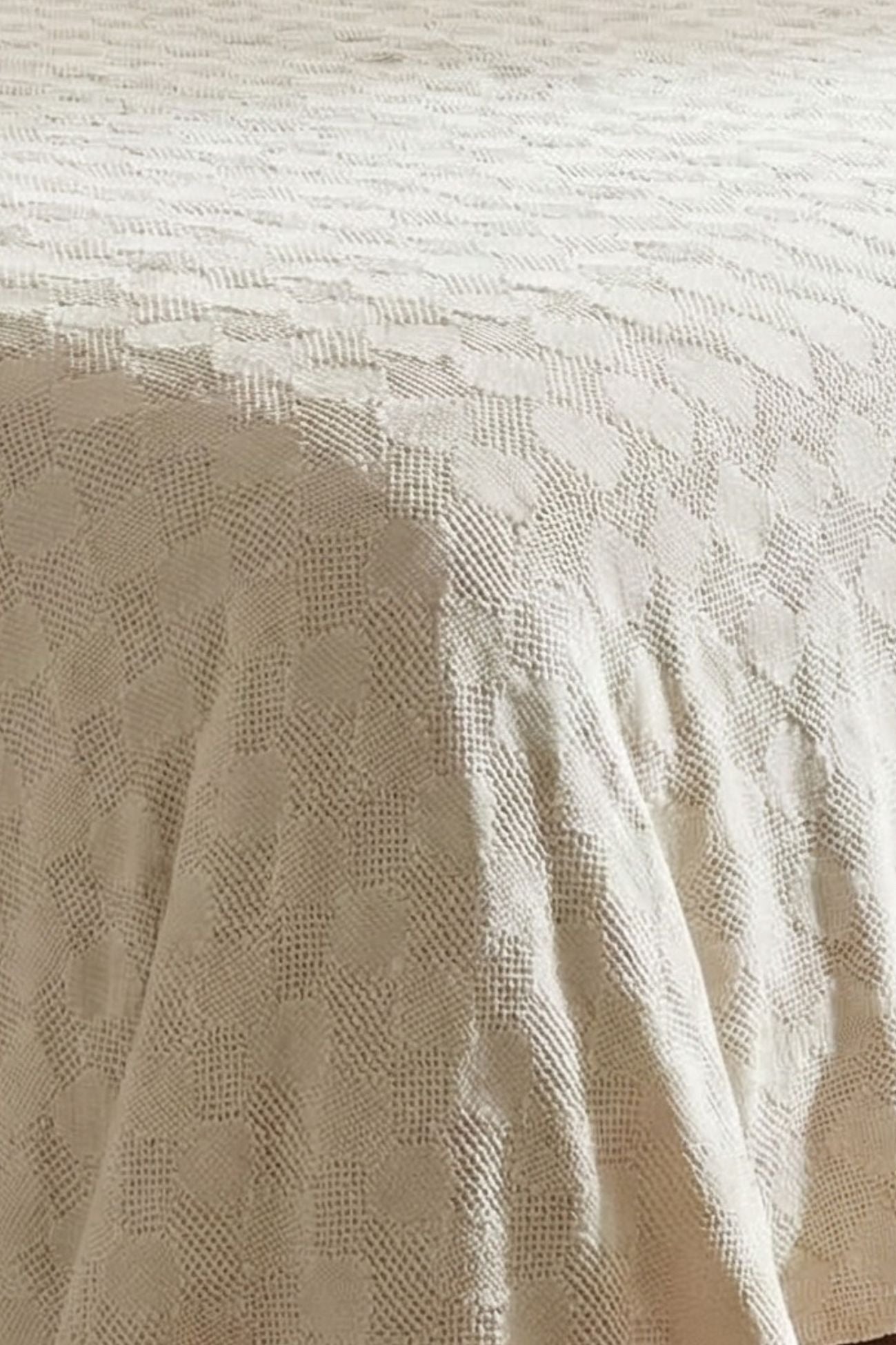 Mosaico Copriletto Panna