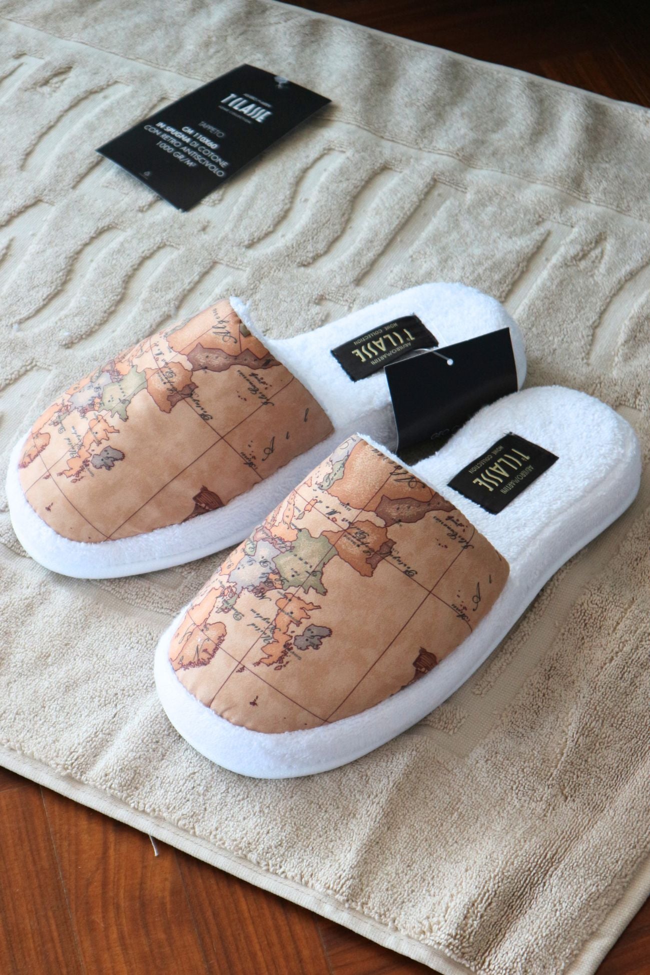 Geo Classic Pantofole Bianche