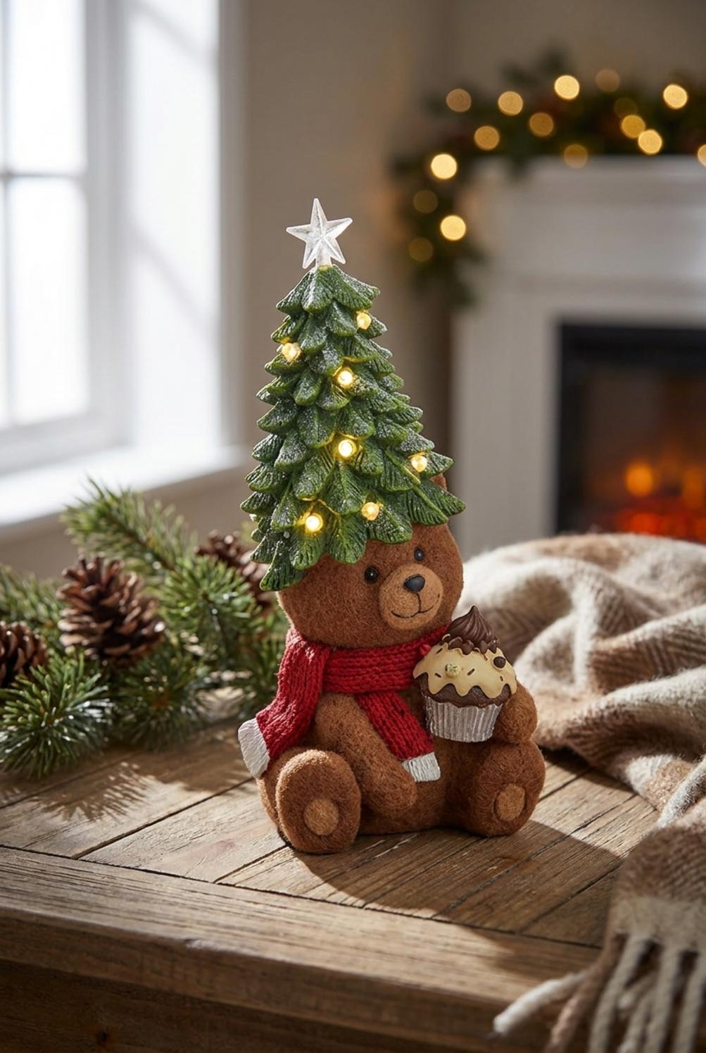 Orso Goloso Decorazione Pasticcino