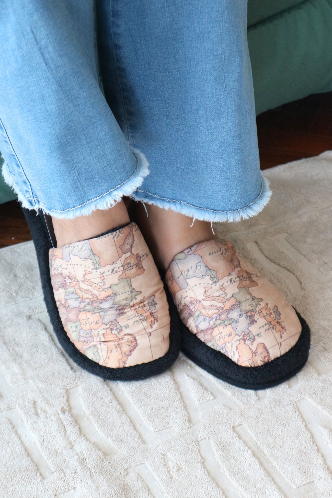 Geo Classic Pantofole Nere