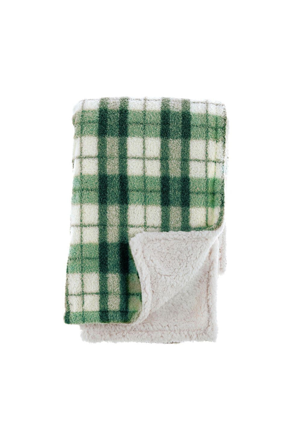 Giardino D'Inverno Plaid Quadri Verde