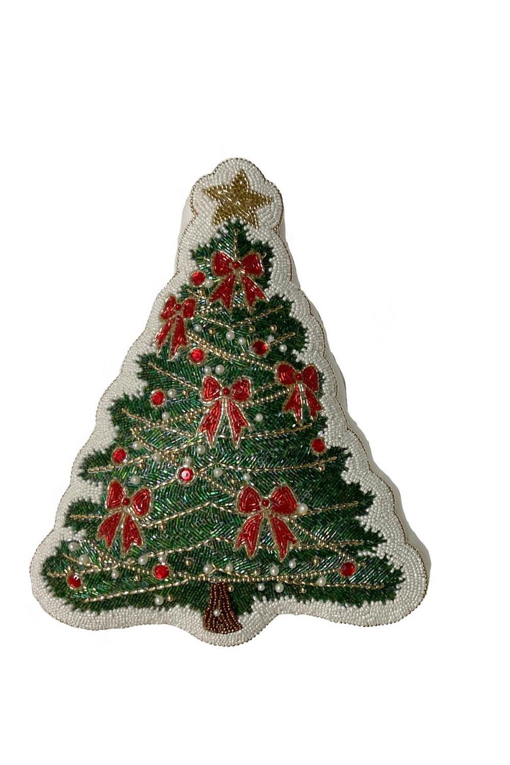 Noel Elegance Cuscino Albero