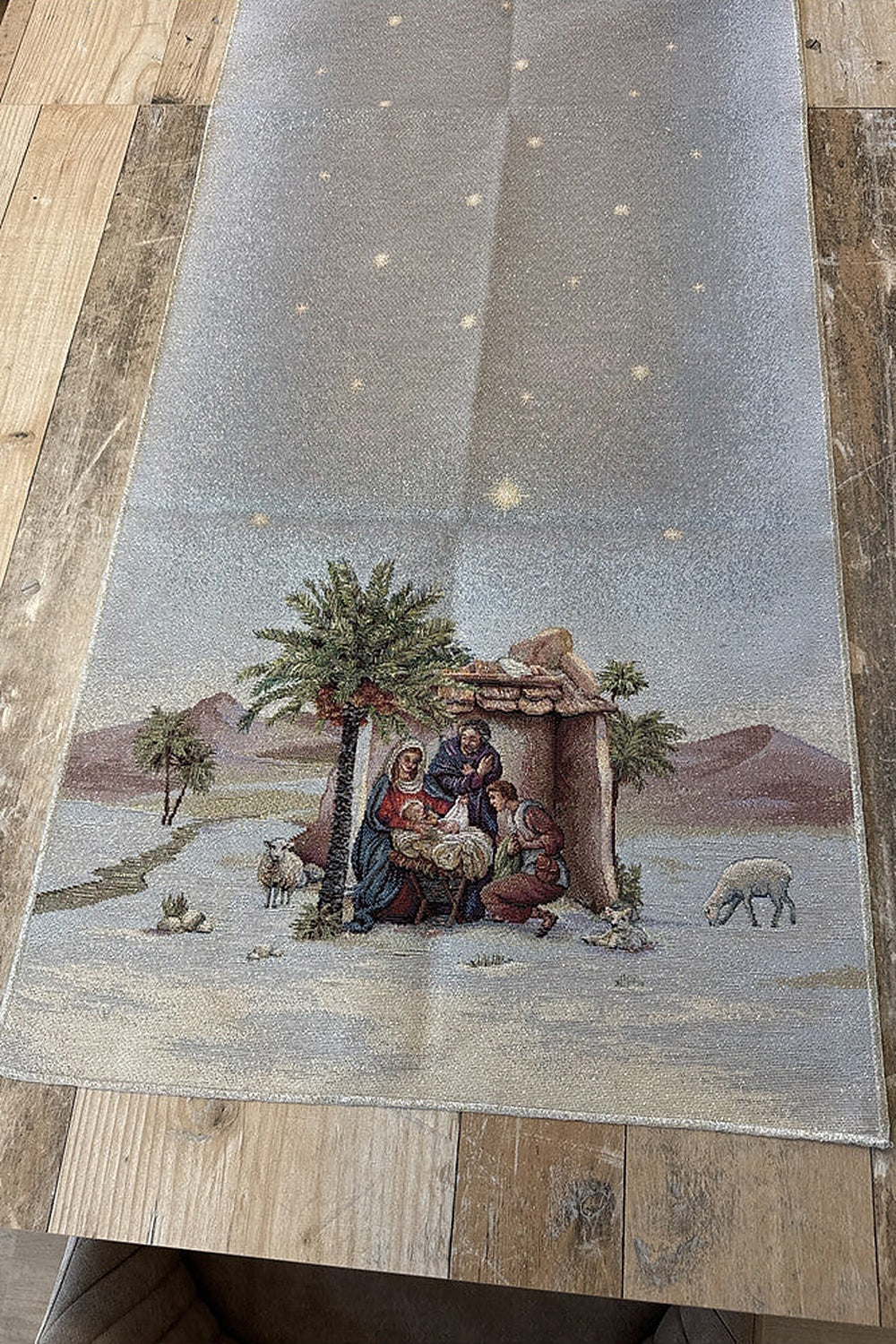 Natività Runner Gobelin 47x140