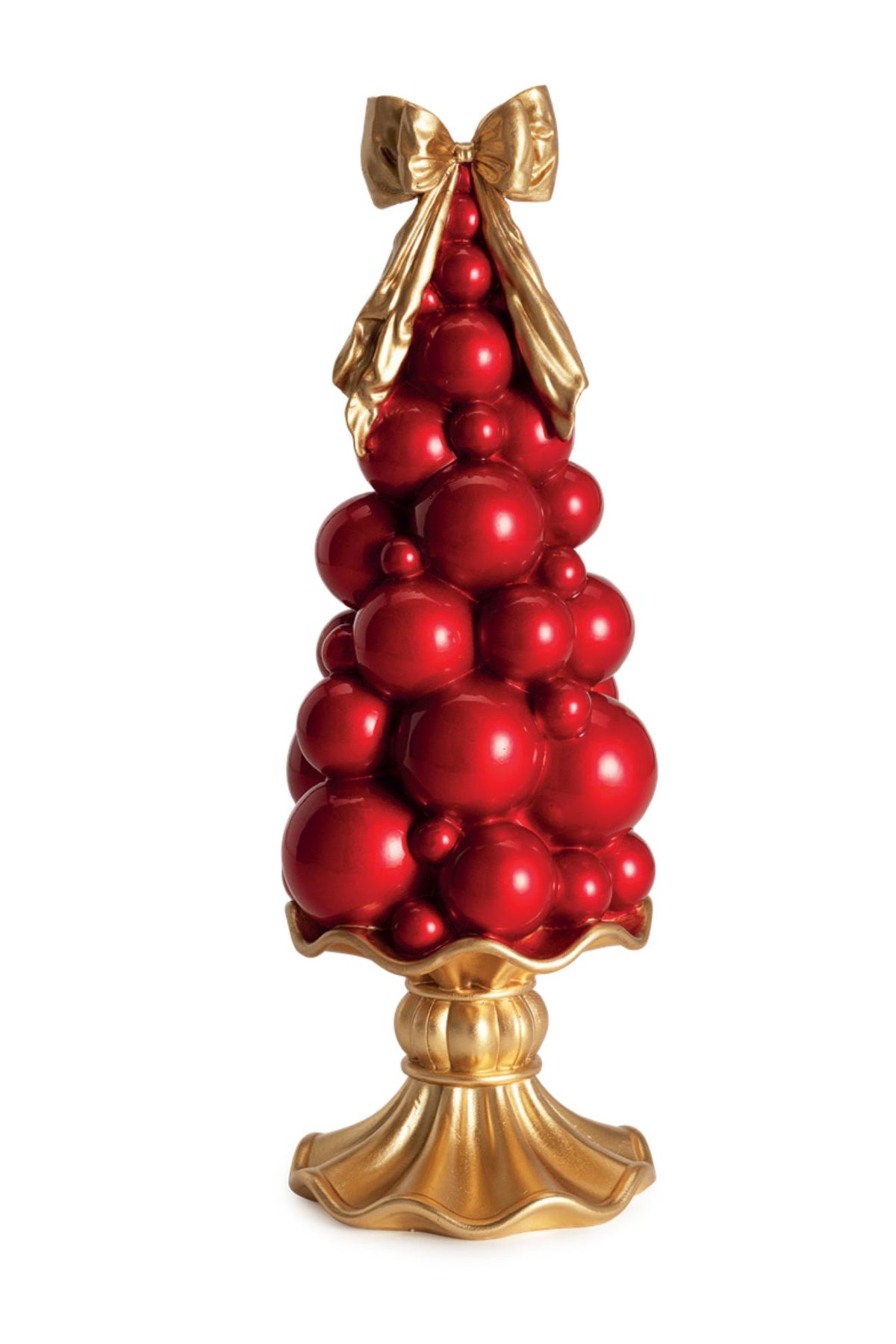 Red&Gold X’Mas Albero Bolle Rosso