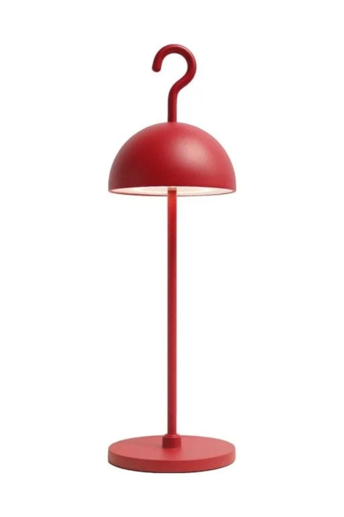Iota Lampada Da Tavolo Rosso
