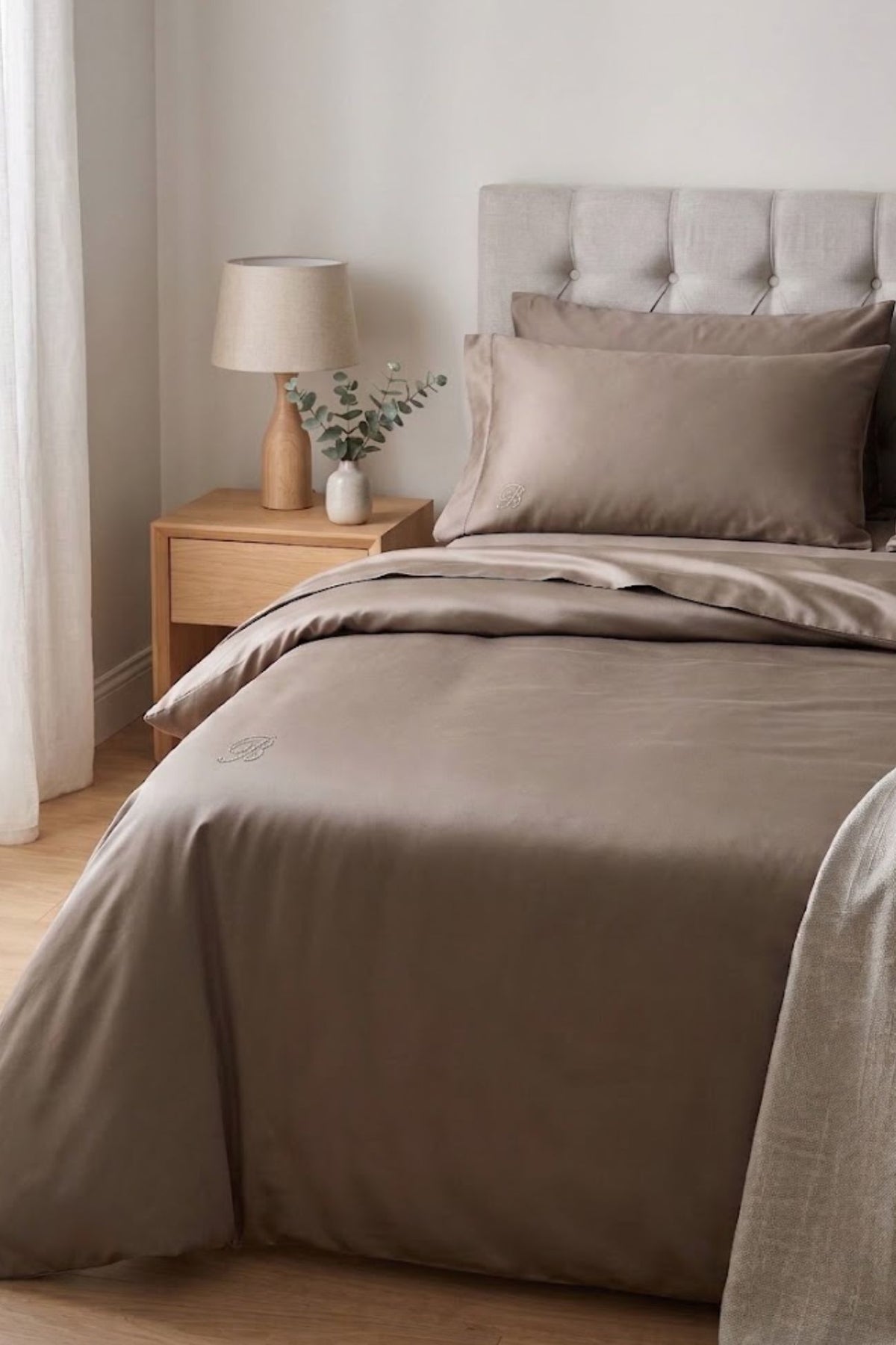 Samira Bed Set Beech