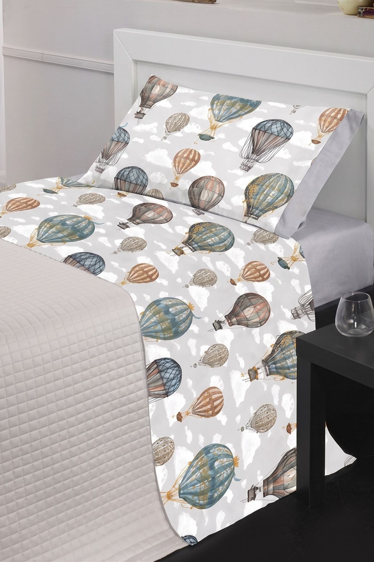 Giusy Completo Letto Bianco