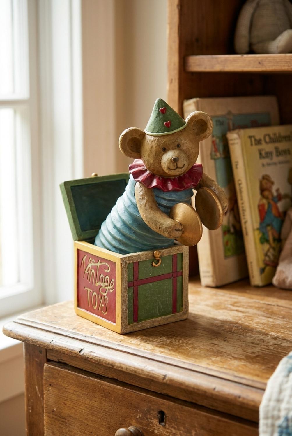 Vintage Toys Orso A Molla