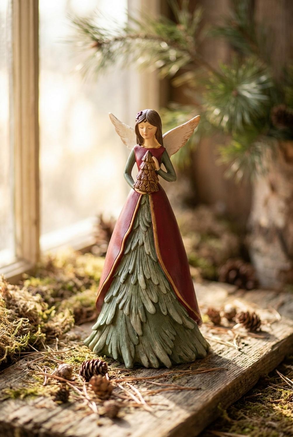 Magic Noel Angelo Con Albero