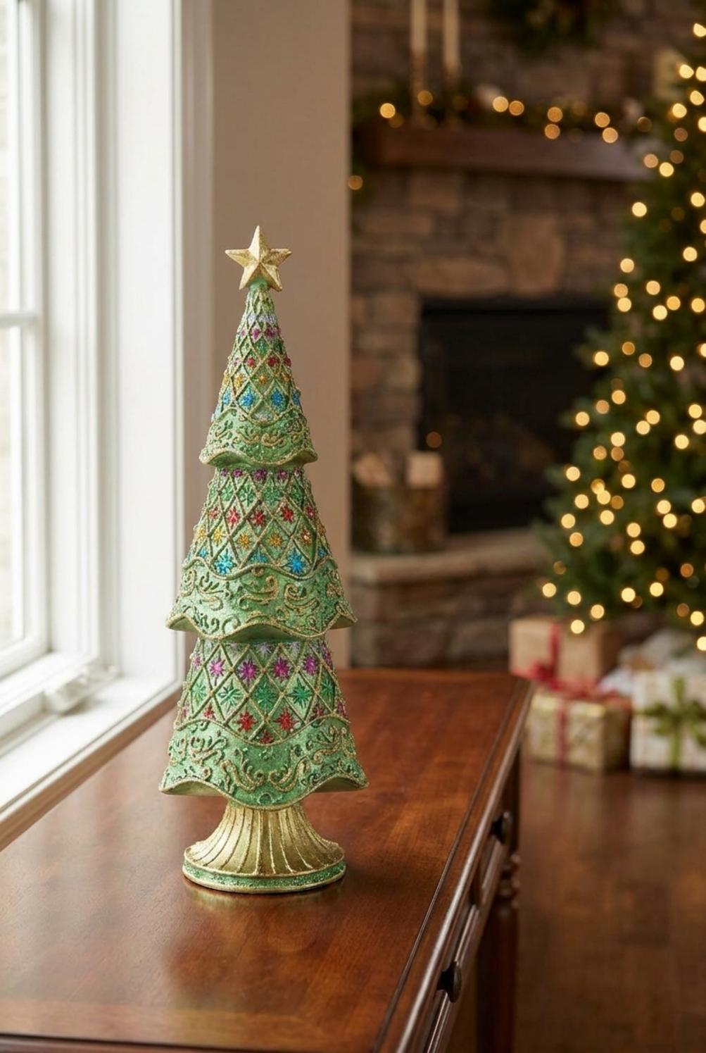 X’Mas Trees Albero Stars Verde