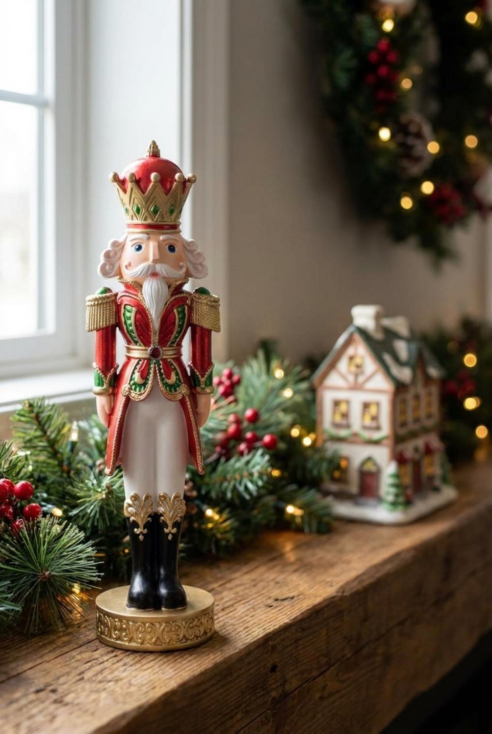 Red&Gold X’Mas Schiaccianoci Agrifoglio Rosso