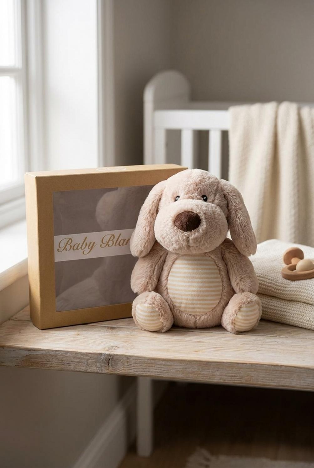 Sogni Morbidi Peluche Con Coperta Cane