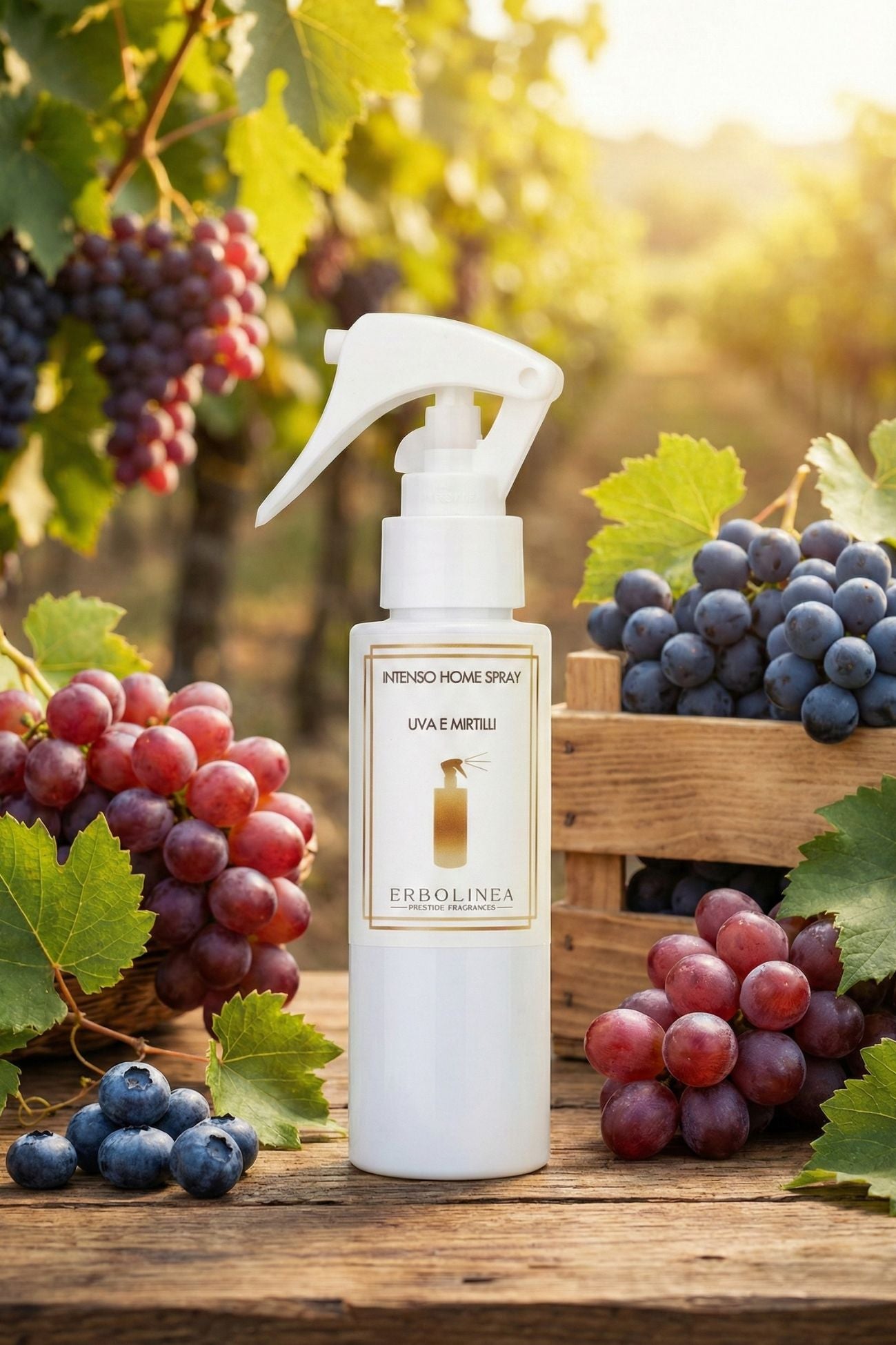 Grapes and Blueberries