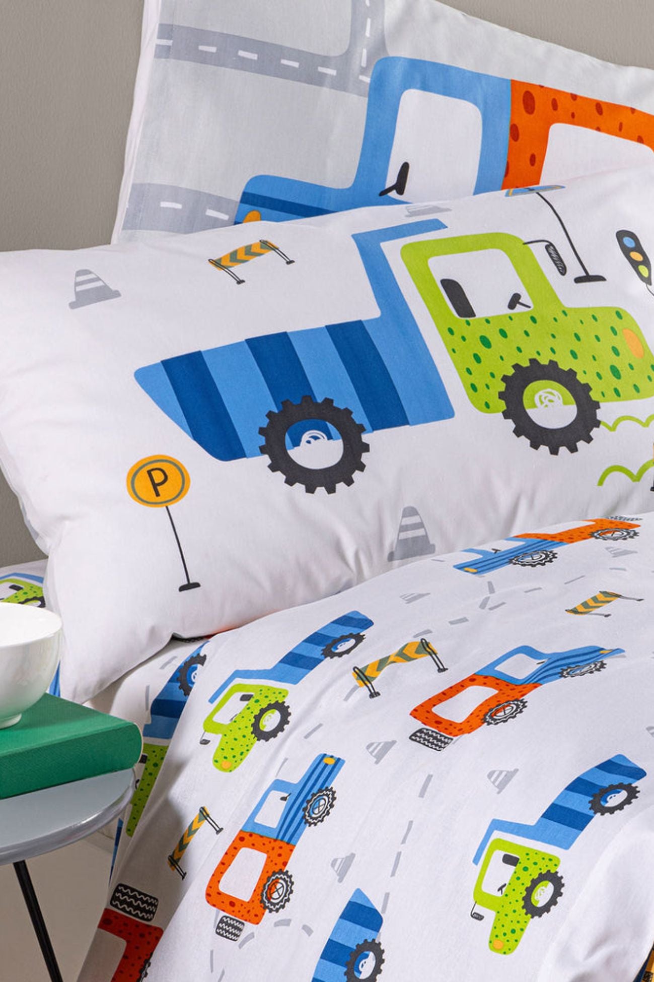 City Car Grigio Completo Letto