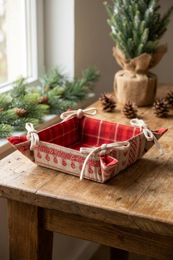 Nordic Christmas Cestino Portapane