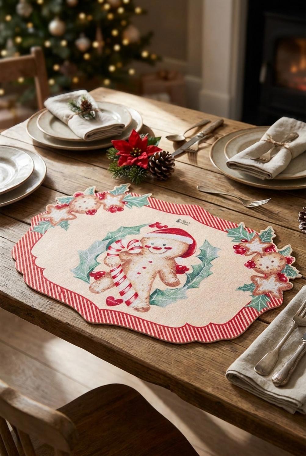 Delicious Christmas Tovaglietta Americana Vinile