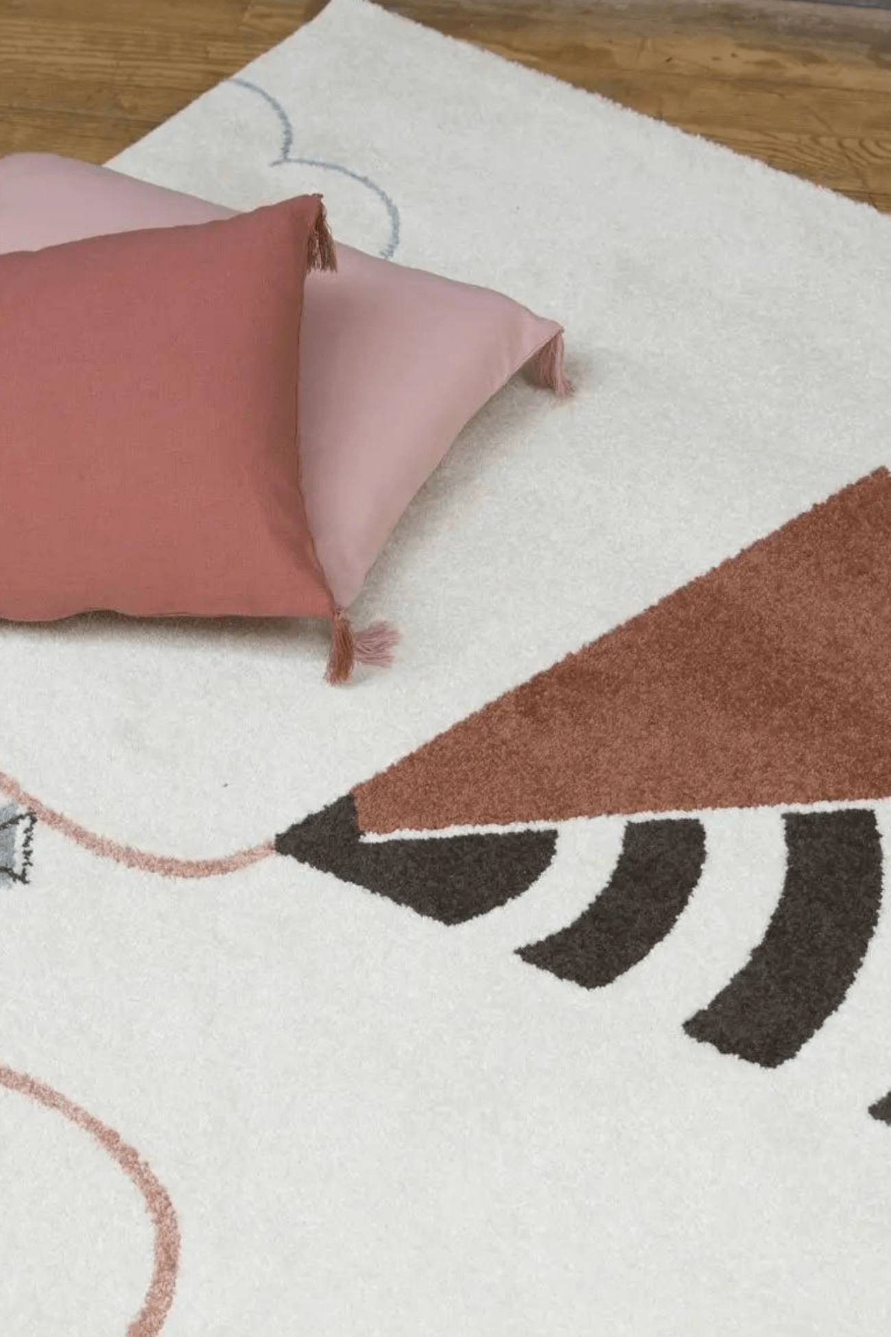 AFKliving Kite Tappeto per bambini con fantasia aquilone 80x150