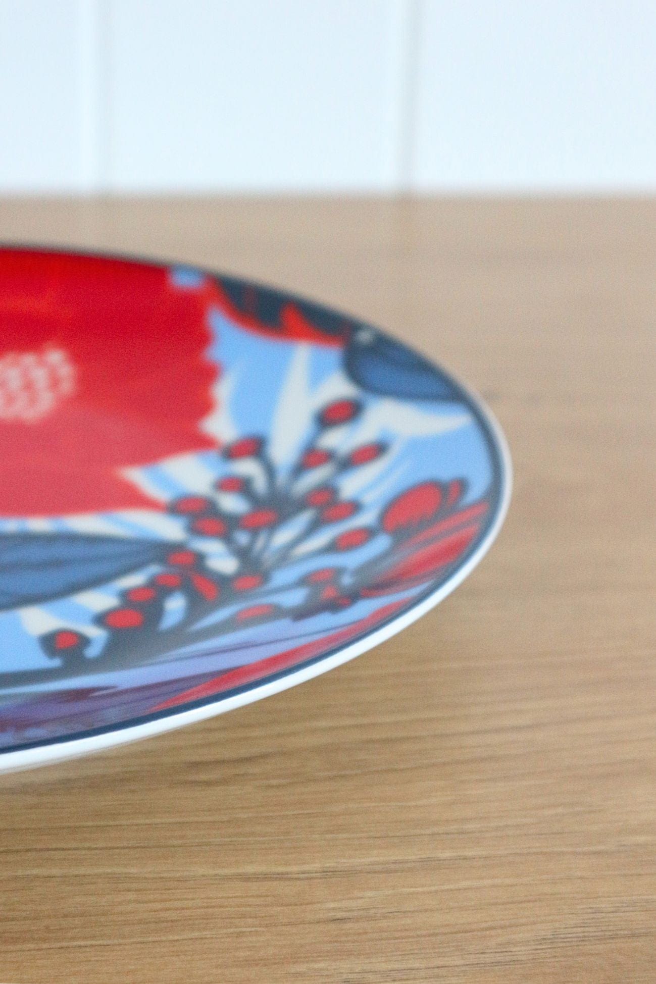 Antiope Design Azure Azure - Honolulu - Piatto piano in porcellana in stile tropicale
| Antiope Design