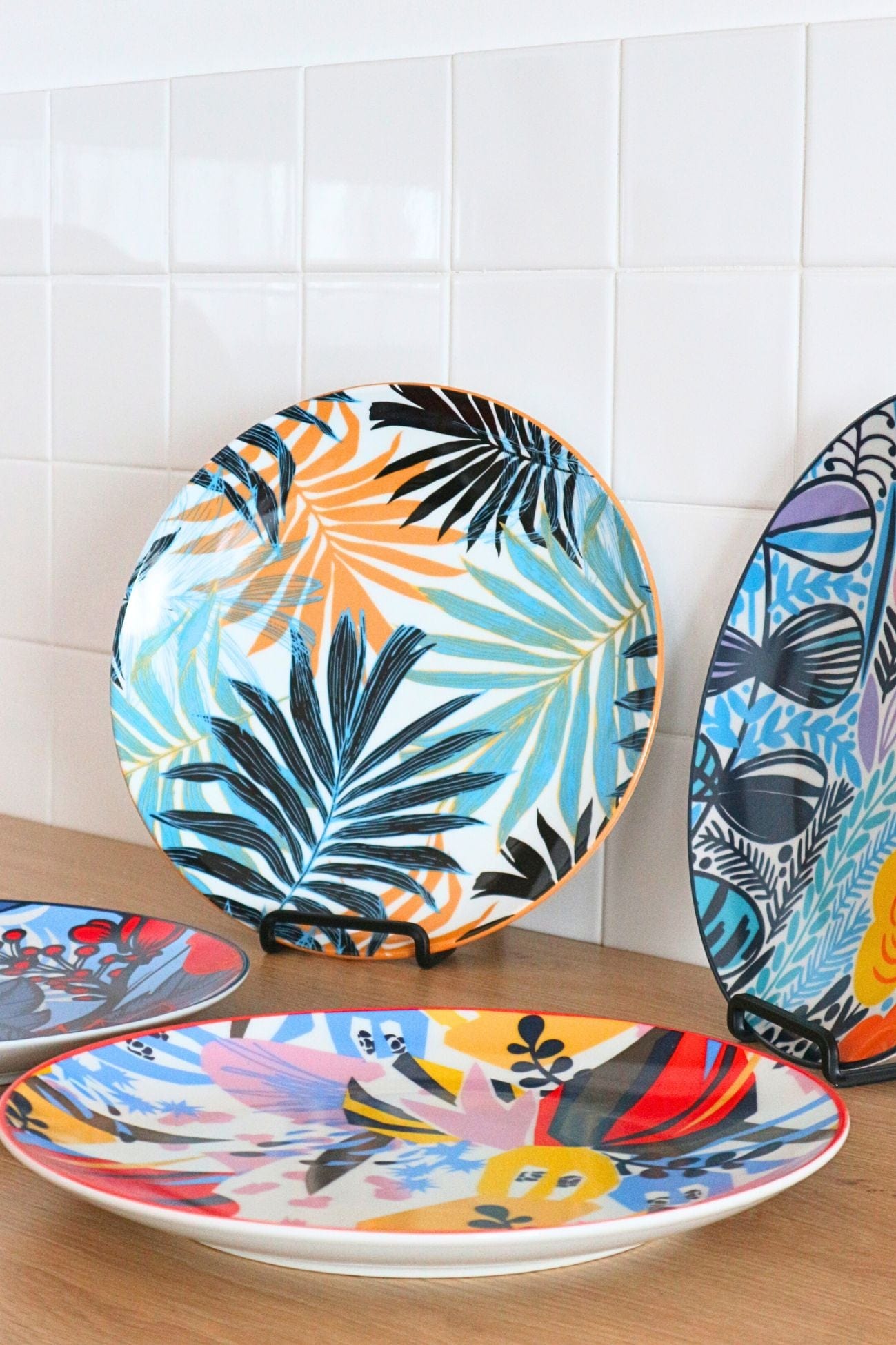 Antiope Design Azure Azure - Nassau - Piatto piano in porcellana in stile tropicale
| Antiope Design