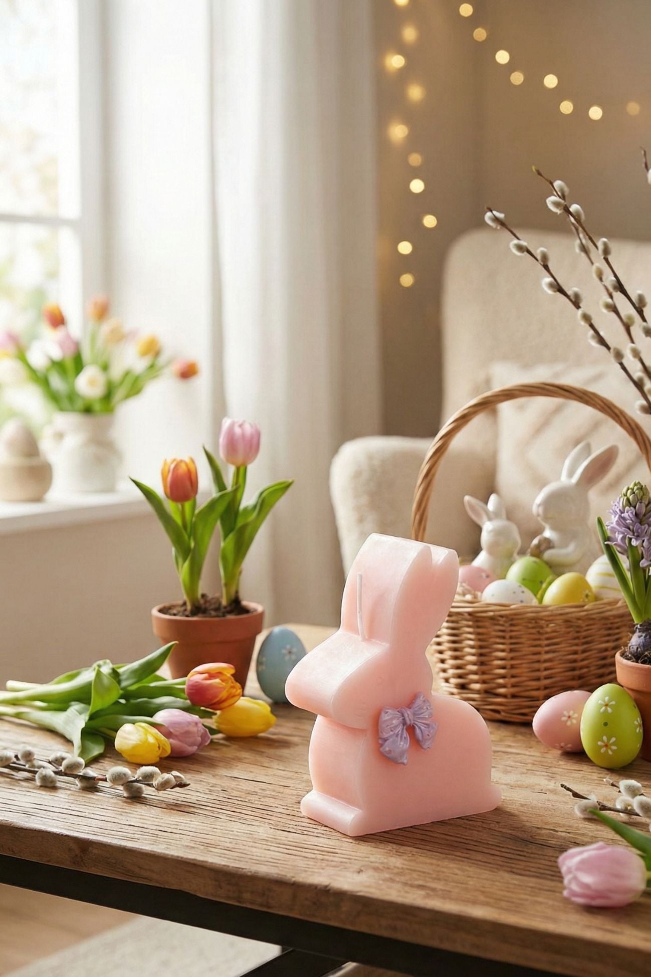 Pepen Candela Coniglio Rosa